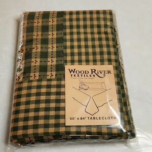 Wood River Textiles Tablecloth